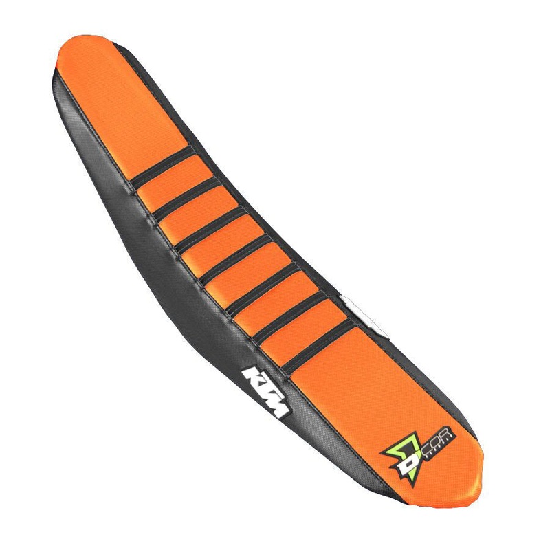 Seat Cover Black/Orange