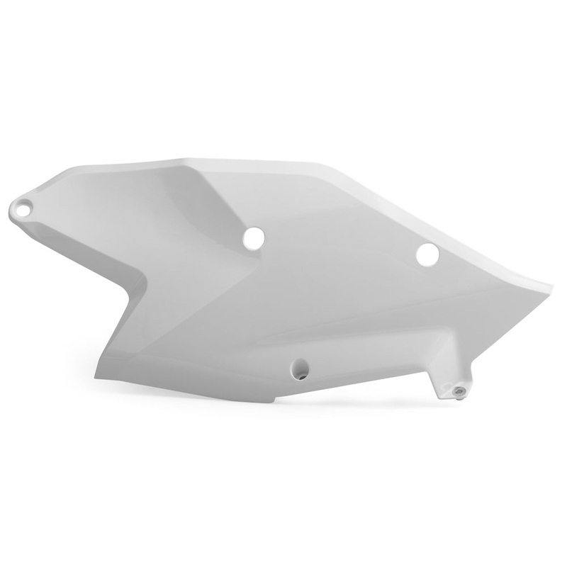 Side Number Plate White