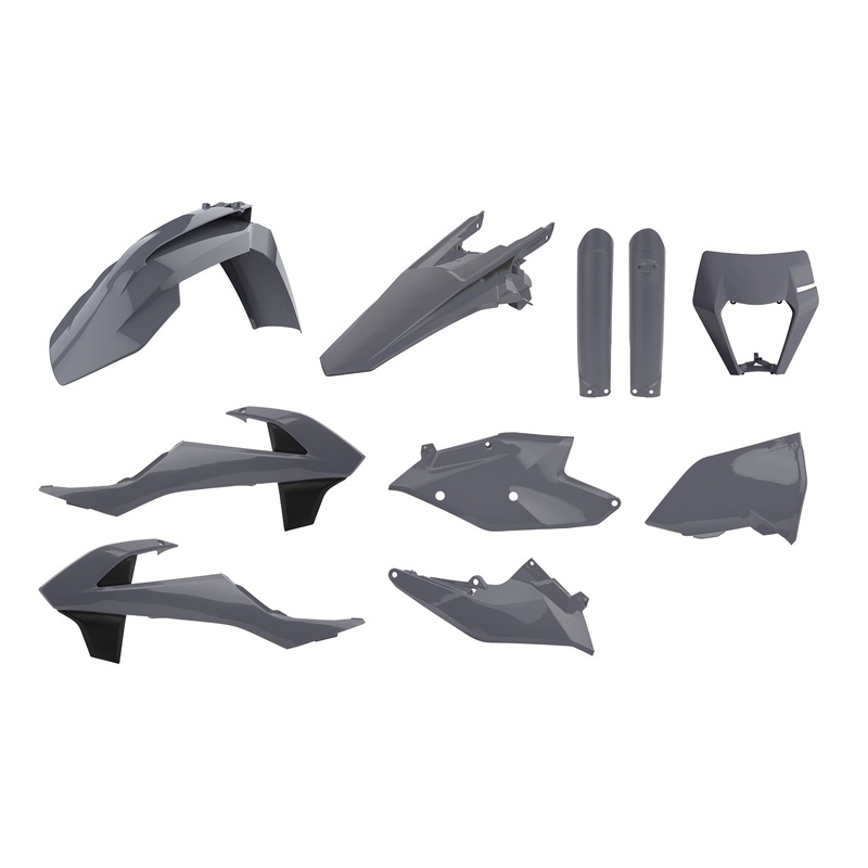 Enduro Kit With Mask Nardo Grey Ktm