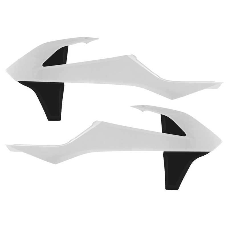 Radiator Shrouds White/Black