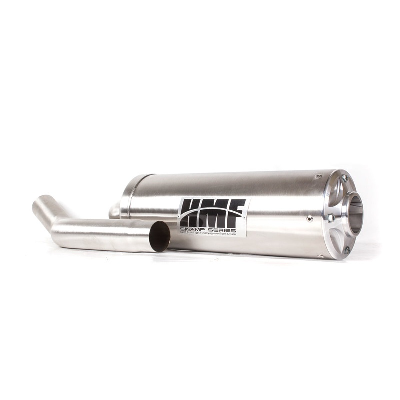 Titan Series Exhaust Slip On Stainless Steel Center Mount