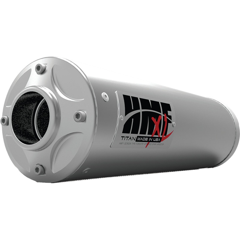 Titan Xl Exhaust Slip On Blackout Side Mount