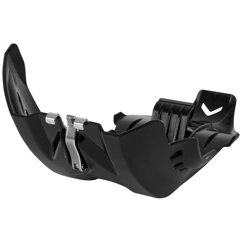 Fortress Skid Plate With Link Protector Black