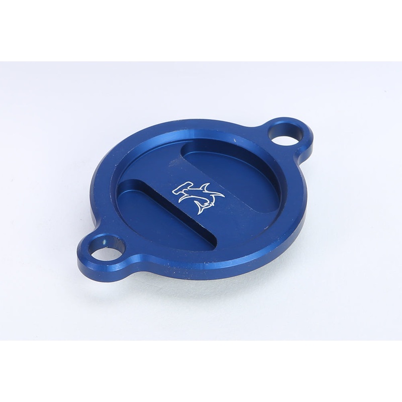 Oil Filter Cover Ktm250/350 Blue
