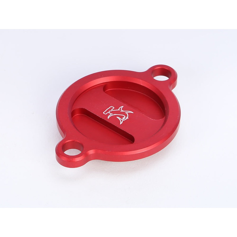 Oil Filter Cover Ktm250/350 Red
