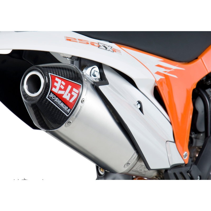 Rs 4 Header/Canister/End Cap Exhaust Slip On Ss Al Cf