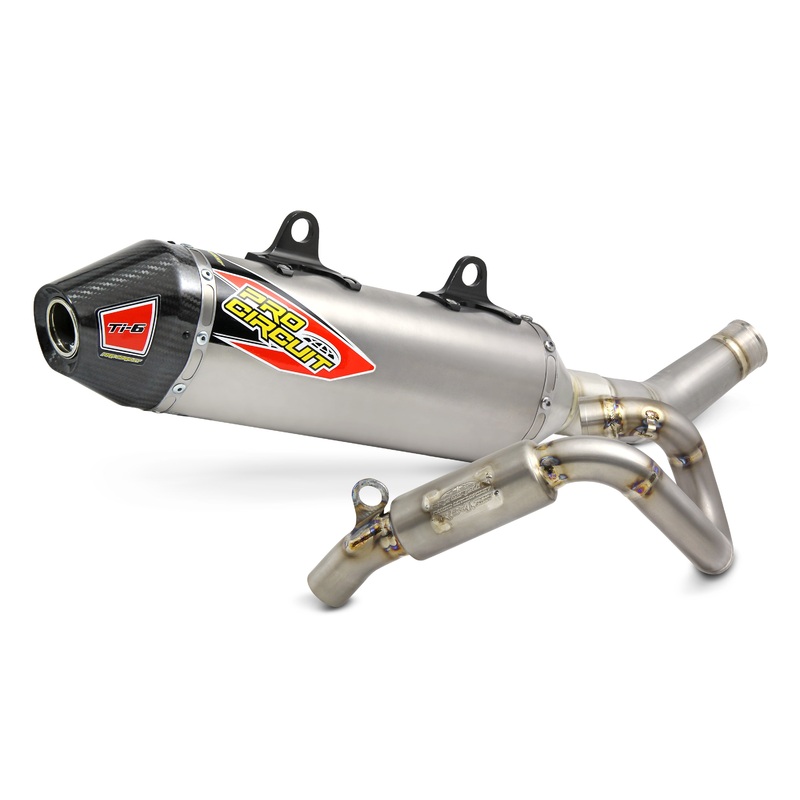 Ti 6 Titanium Sys W/Car Cap Ktm/Hus 2017