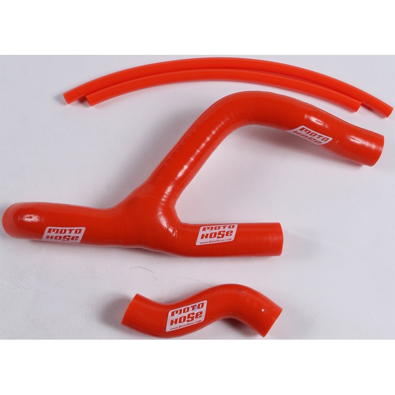 Silicone Y Hose Kit (Orange)