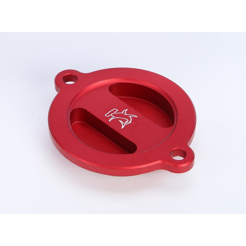 Oil Filter Cover Ktm450/500 Red