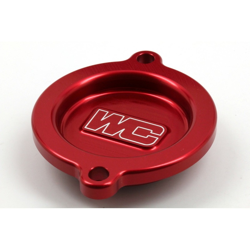 Oil Filter Cover Red Ktm/Hus/Gas