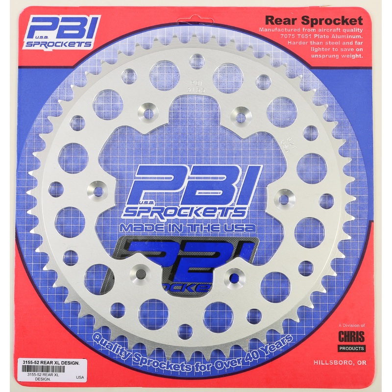 Rear Sprocket Aluminum 52t 520 Beta/Hon
