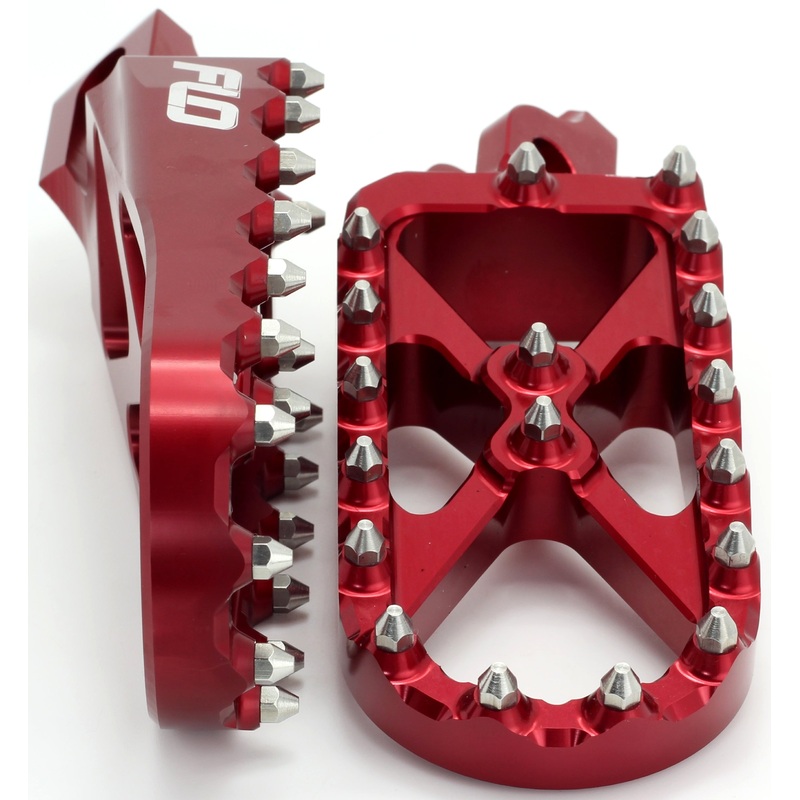 Adventure/Snow Footpeg Red