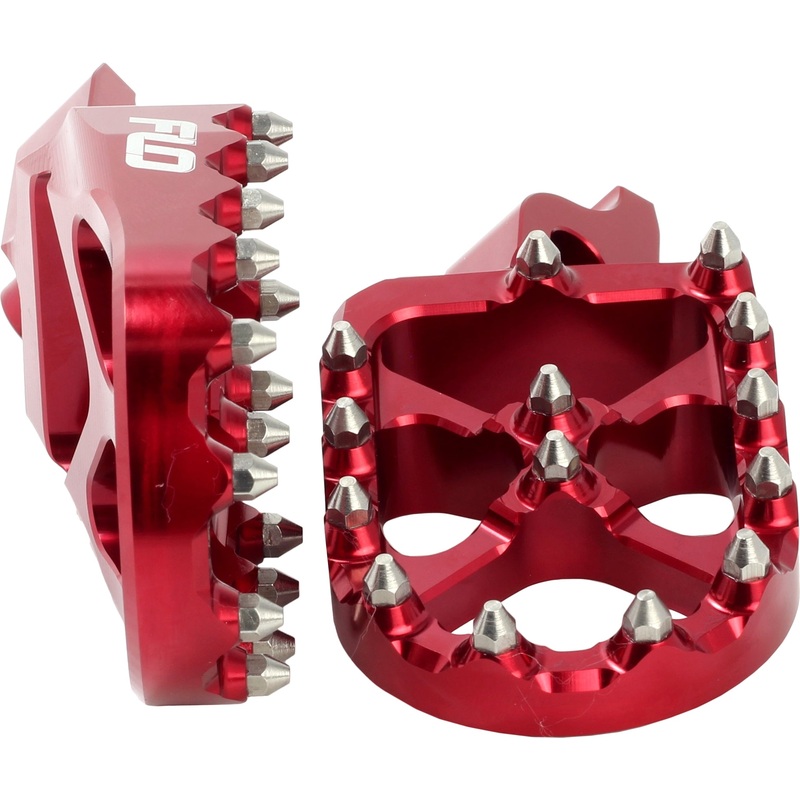 Pro Series Foot Pegs (Red)