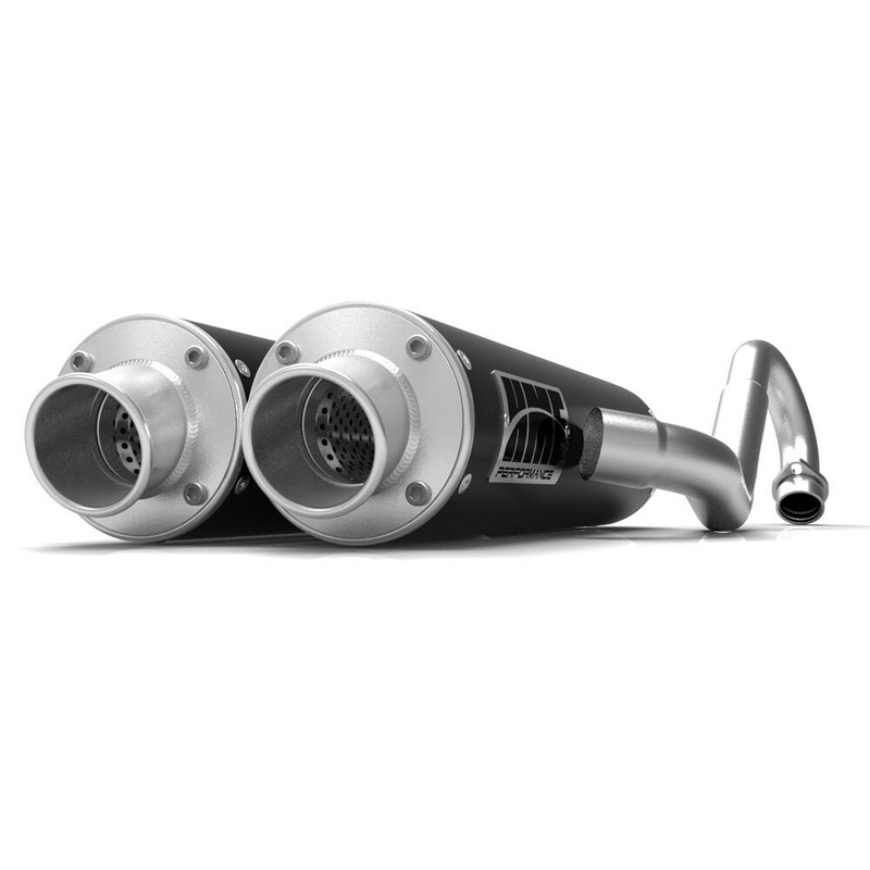 Utility Performance Dual Full System Exhaust Black