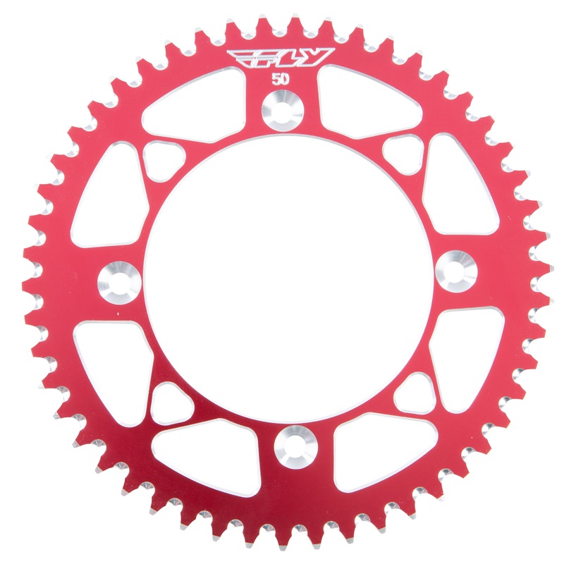 Rear Sprocket Aluminum 50t 420 Red Hon