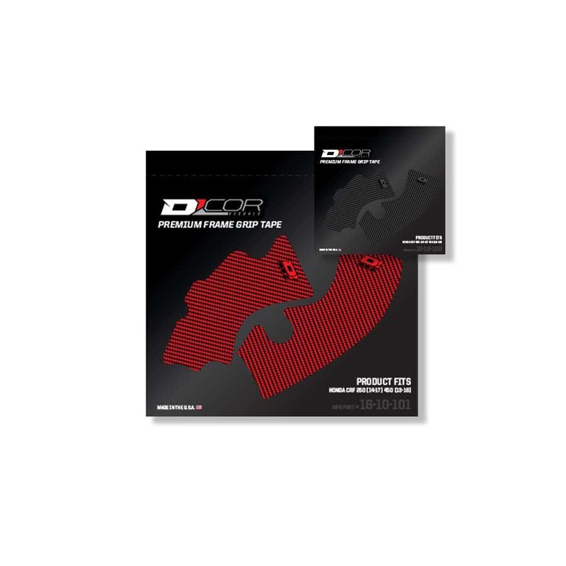 Frame Grip Guard Decal Red