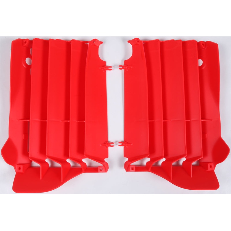 Radiator Louvers Red