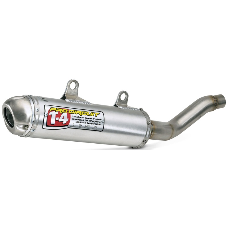 T 4 Dual Slip On Exhaust
