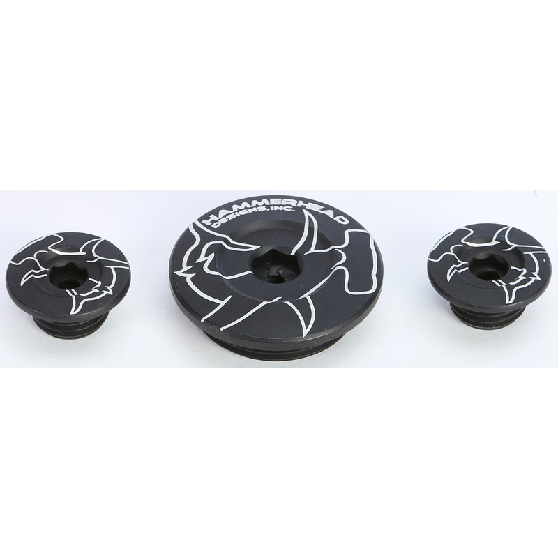 Engine Plugs Black Crf250r ’04 09