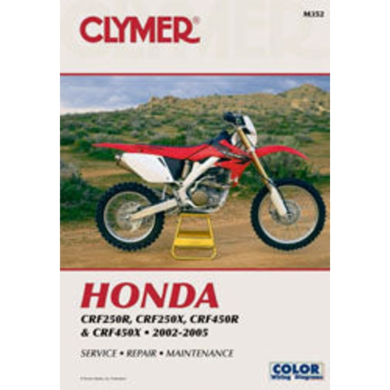 Repair Manual Hon Crf250r/X Crf450r