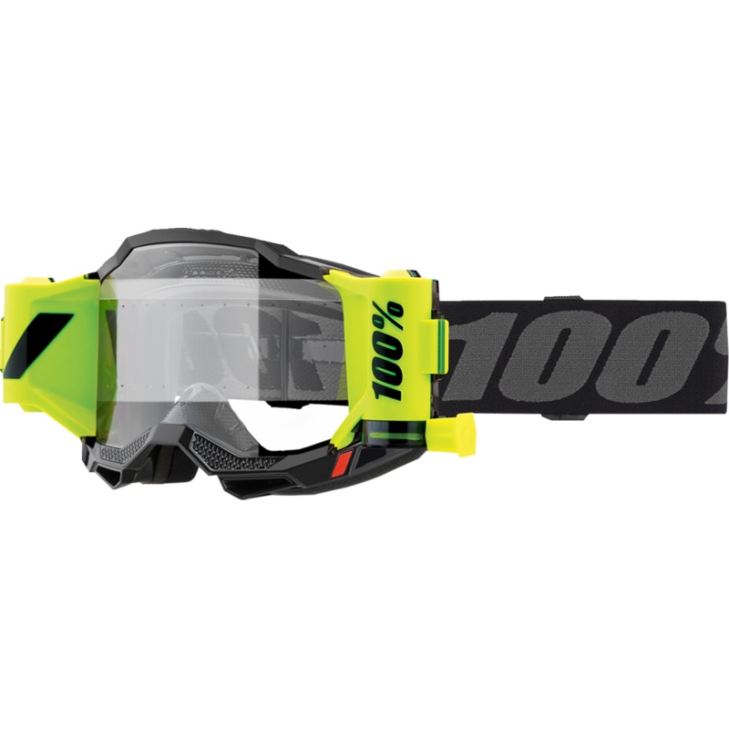 100% Accuri 2 Forecast Goggle – Black – Clear 50017-00008