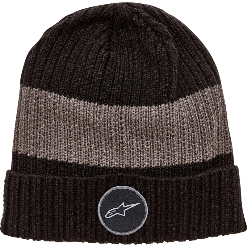 ALPINESTARS Ward Beanie – Black/Charcoal – One Size 1232-81200-1018