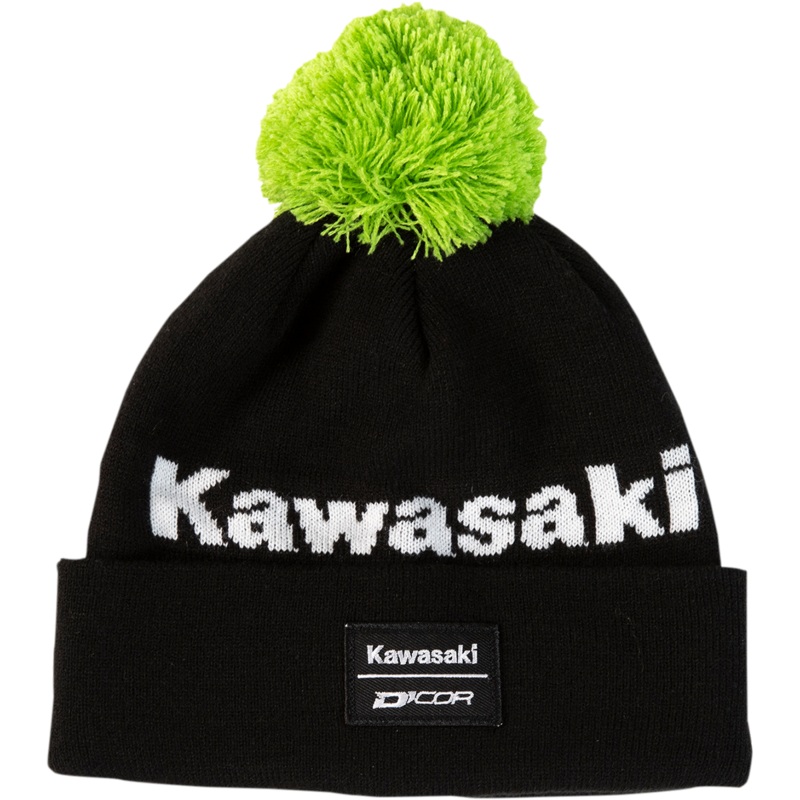 D’COR VISUALS Kawasaki Stripe Beanie – Black 70-134-1