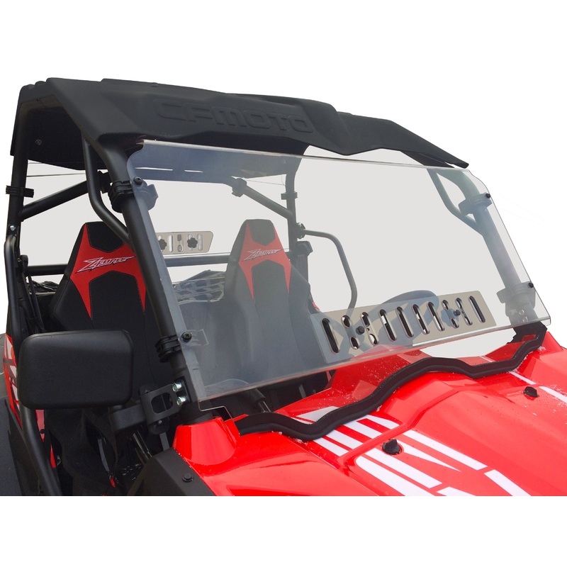Full Windshield Sngl Vent Cf Moto Z Force