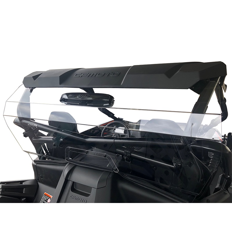 Rear Vented Windshield Clr Cf Moto