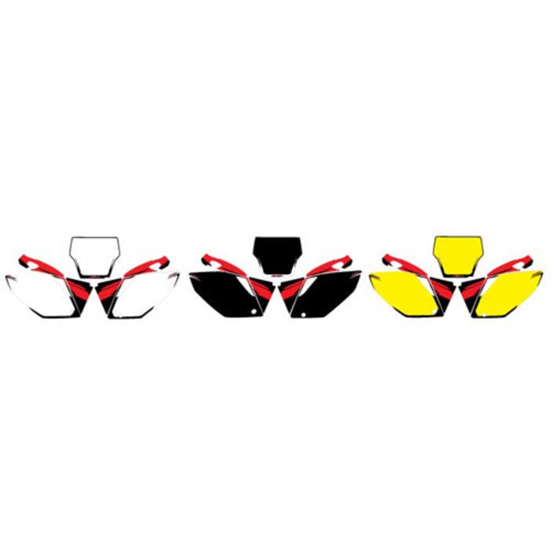 Background Pre Printed Ylw Hon Crf450r ’05 06