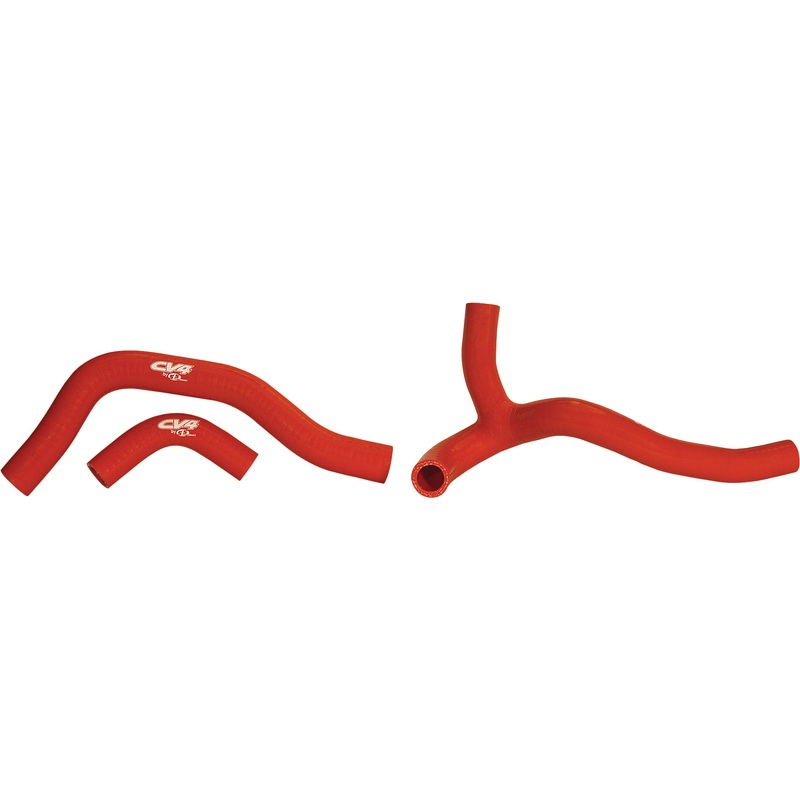 Radiator Hose Y Kit Red