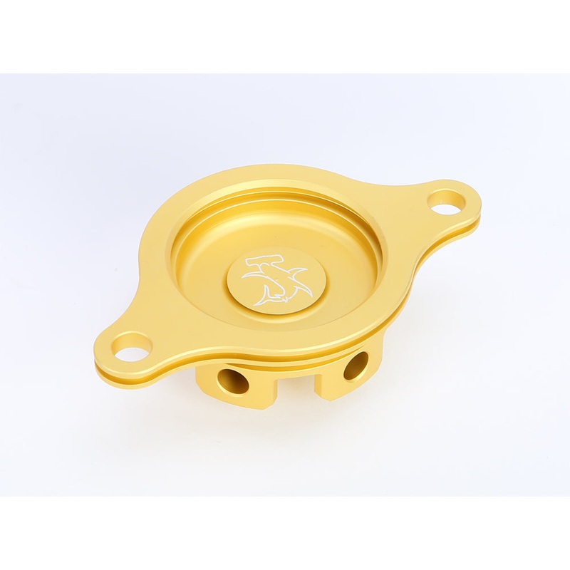 Oil Filter Cover Crf450r 09 14 Gold