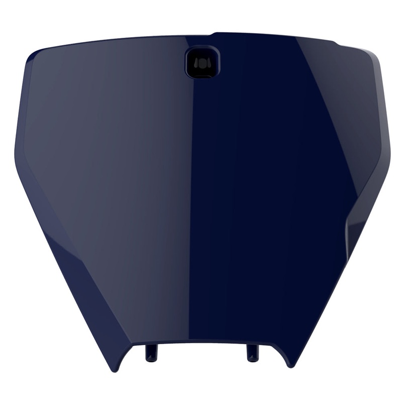 Front Number Plate Blue