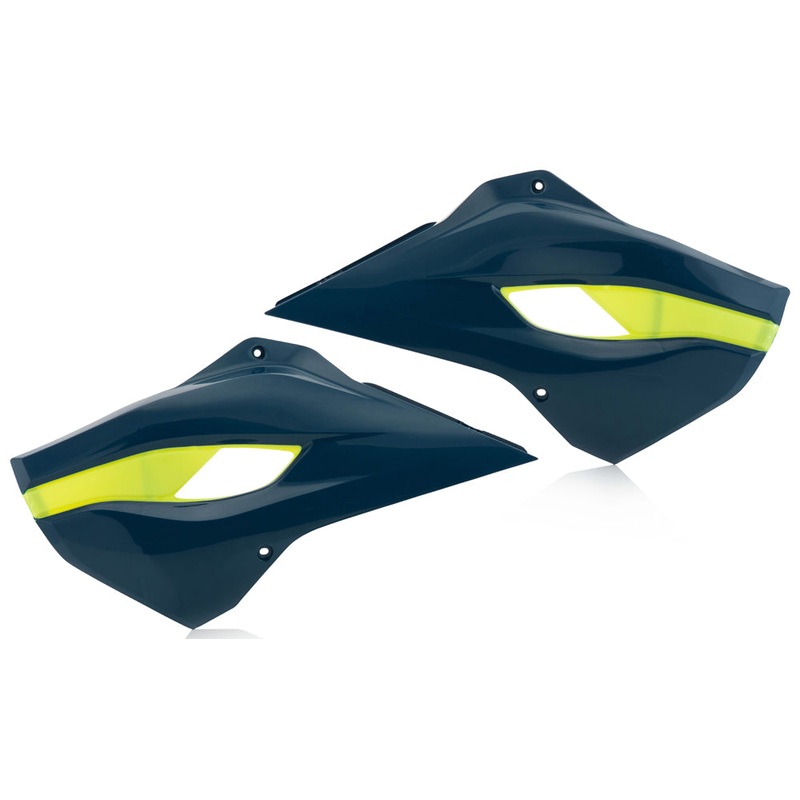 Radiator Shrouds Dark Blue/Yellow