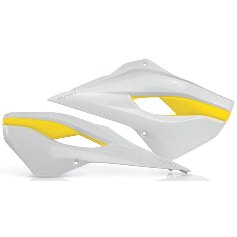 Radiator Shrouds White/Yellow