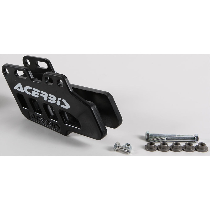2 Piece Chain Guide Blocks Black