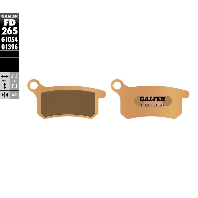 Brake Pads Sintered Fd265g1396