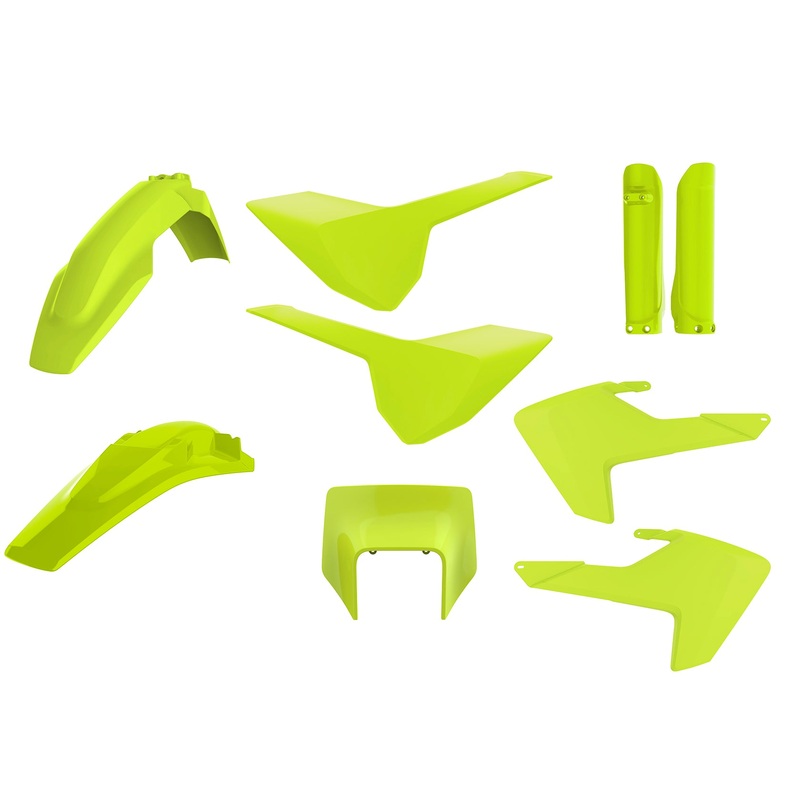 Enduro Kit With Mask Flow Yellow Hus