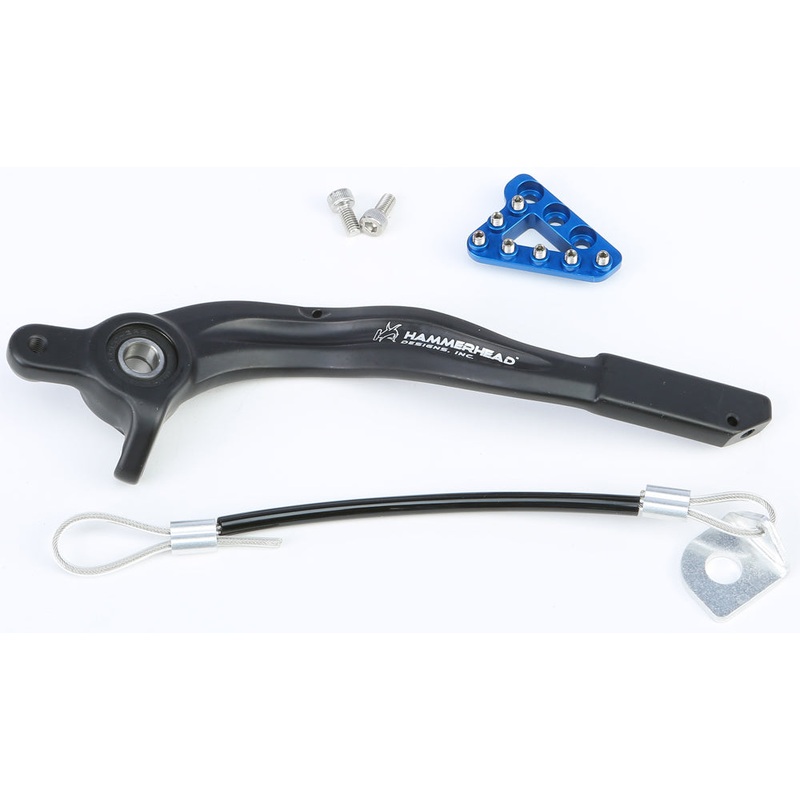 Forged Brake Pedal Aluminum Black/Blue