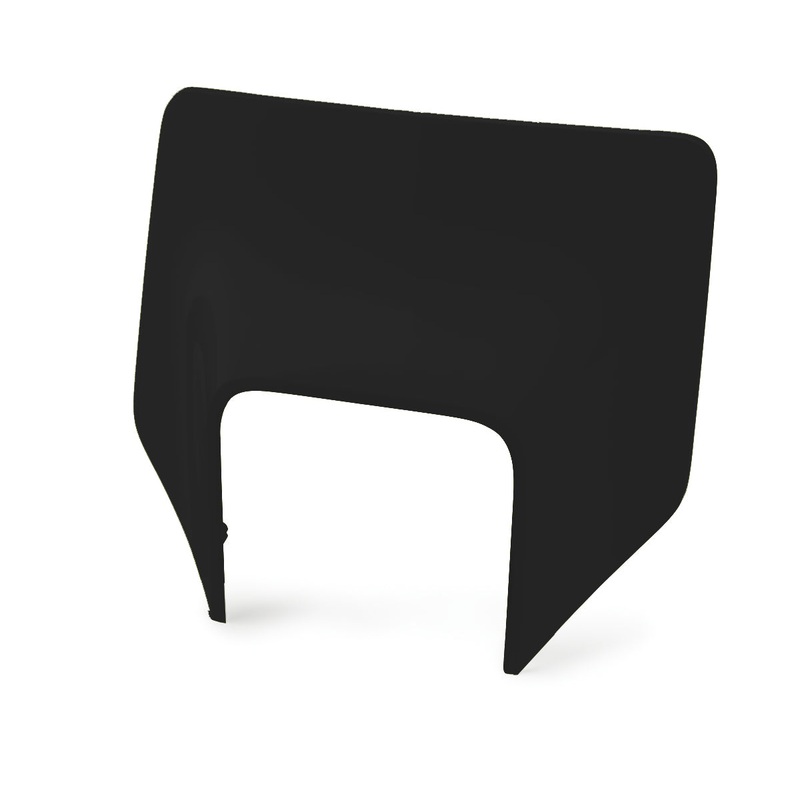 Front Headlight Mask Black