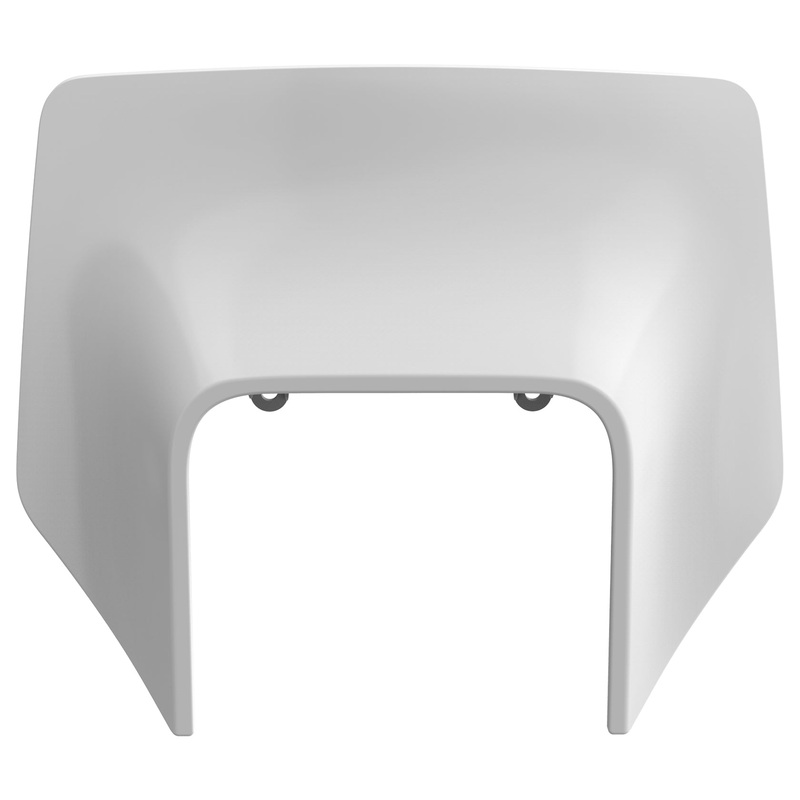 Headlight Mask White Hus