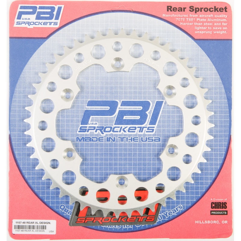 Rear Sprocket Aluminum 48t 520 Husq/Suz