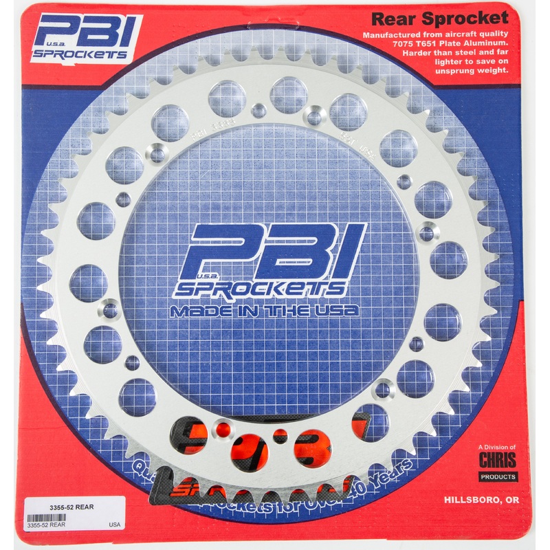 Rear Sprocket Aluminum 52t 520 Husq