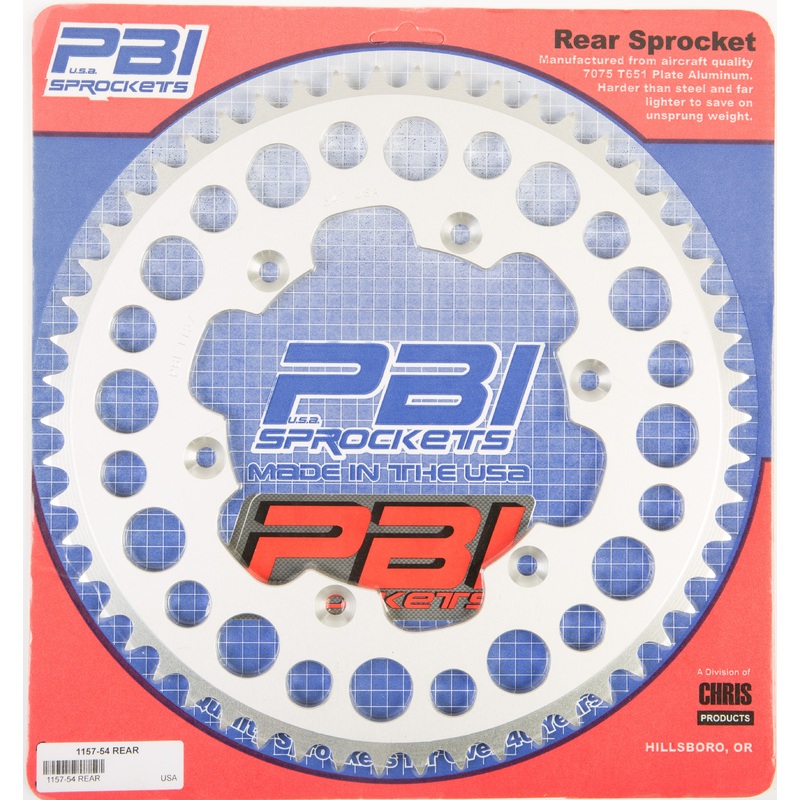 Rear Sprocket Aluminum 54t 520 Husq/Suz