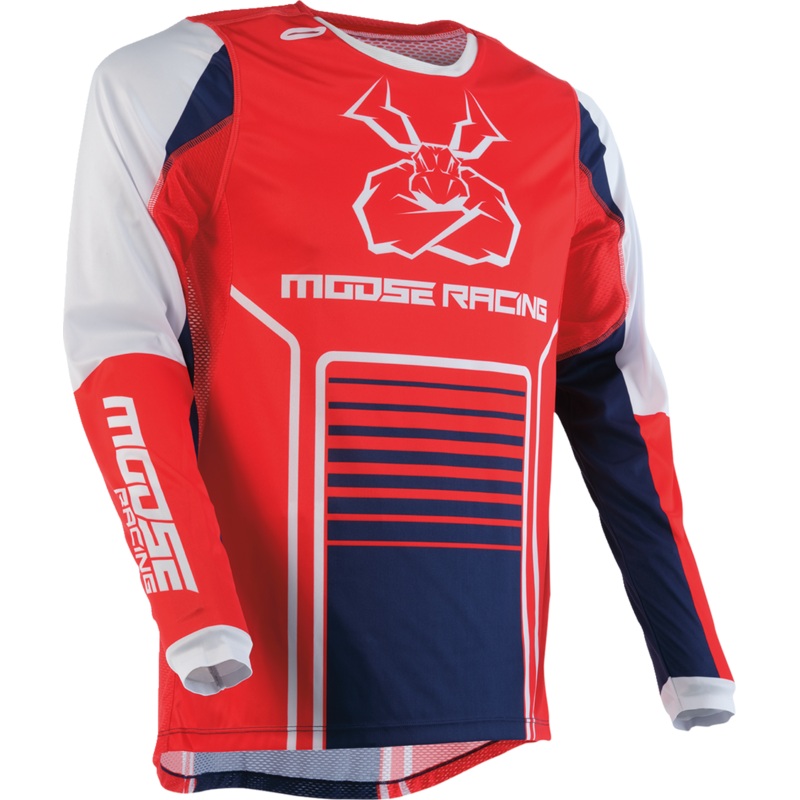 MOOSE RACING Agroid Jersey – Red/White/Blue – 2XL 2910-7504