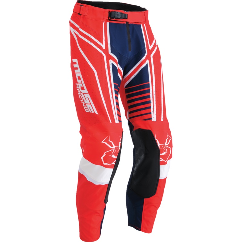 MOOSE RACING Agroid Pants – Red/White/Blue – US 38 2901-10910