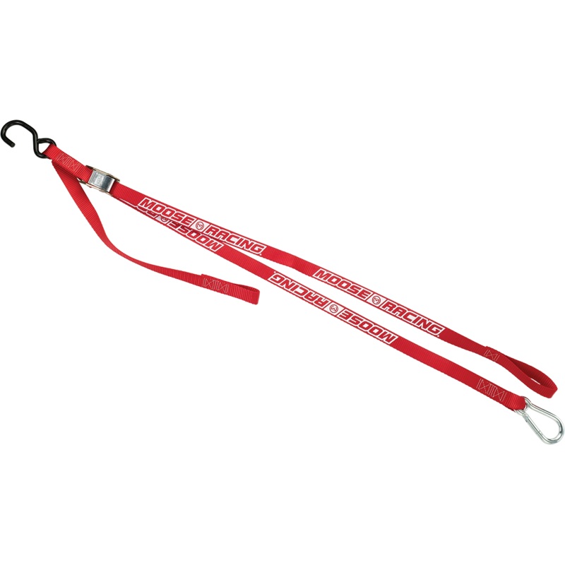 MOOSE RACING Carabiner Tie-Down – Red 3920-0355