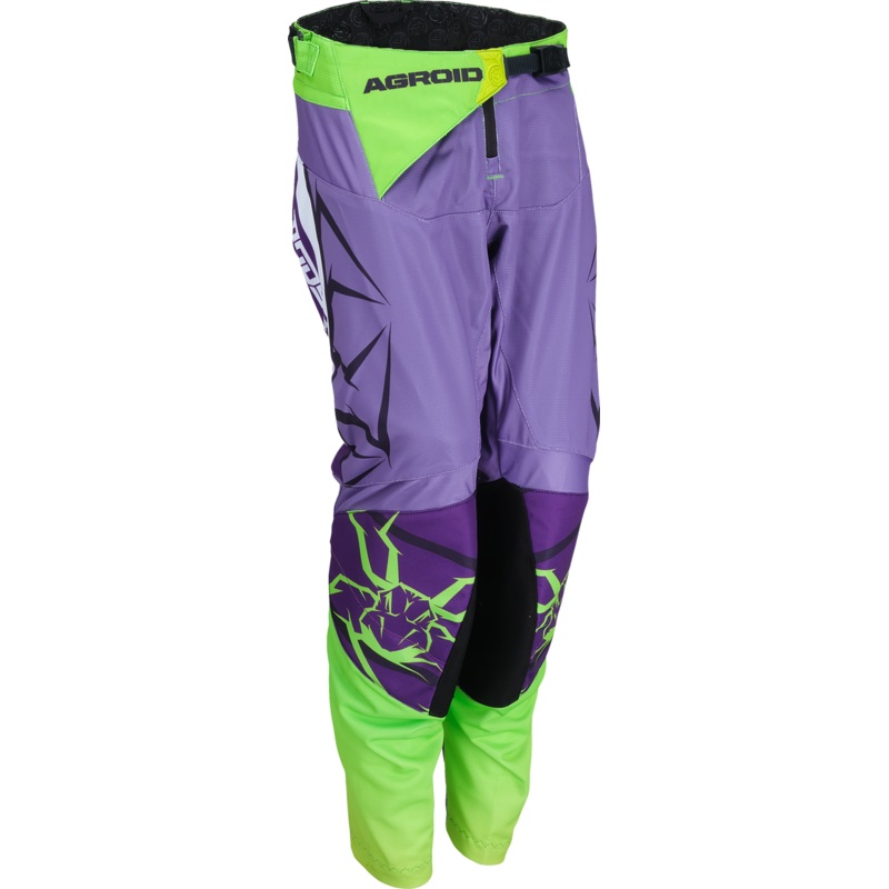 MOOSE RACING Youth Agroid Mesh Pants – Purple/White – 22 2903-2505