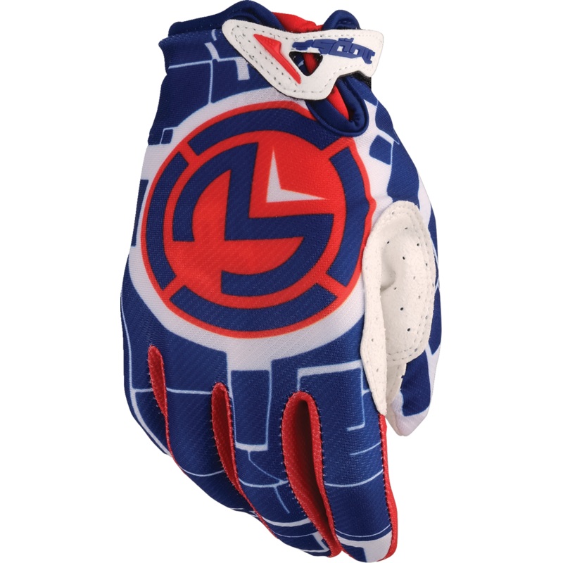 MOOSE RACING Youth SX1* Gloves – Red/White/Blue – XL 3332-1886