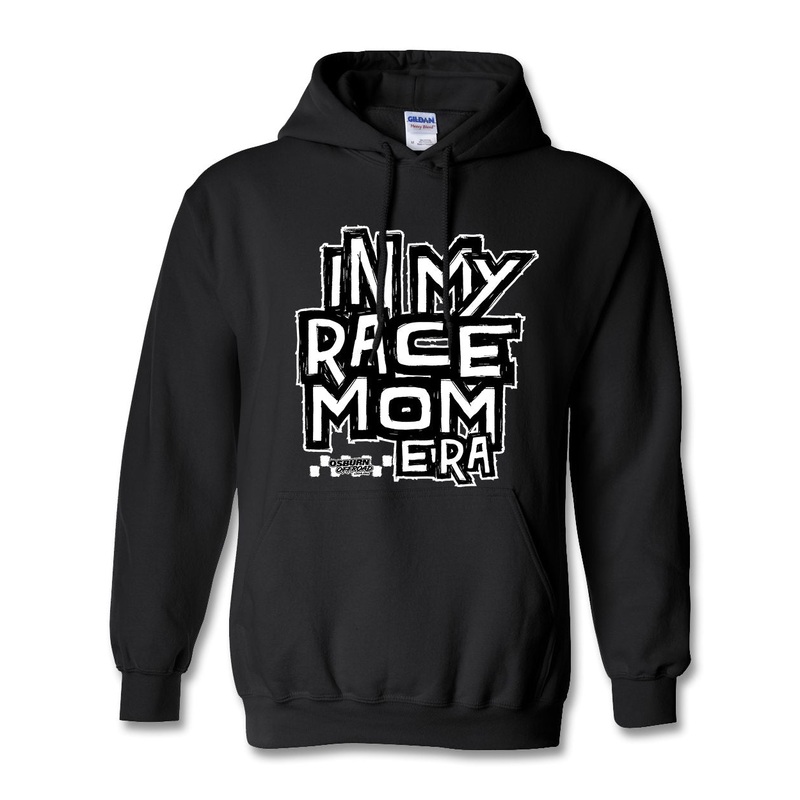 Race Mom Era Black Hoodie|Black|Pink|Purple|Red|Youth Small|Youth Medium|Youth Large|Small|Medium|Large|X-Large|2X-Large|3X-Large|4X-Large